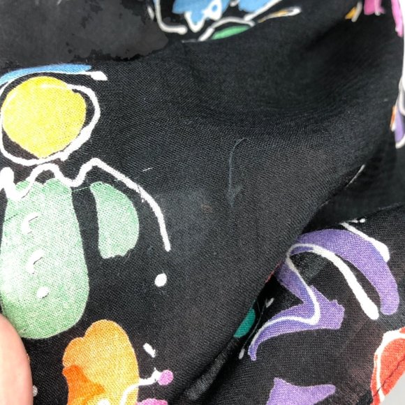 VTG Funky Graphic Platinum Dorothy Schoelen Tank S - Picture 8 of 10